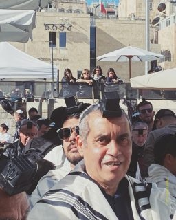 At the Western Wall plaza, Jerusalem. Few days ago celebrating 13's Bar-Mitzva. iPhone. #jerusalem #barmitzvah #israel #Jewish #happybirthday